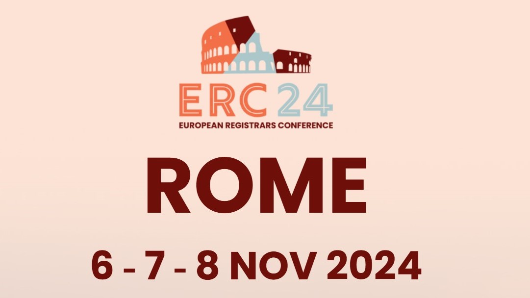 ERC Roma2024 – European Registrars Conference
